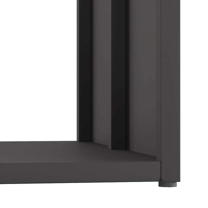 Firewood Rack Black 40x40x40 cm Cold-rolled steel