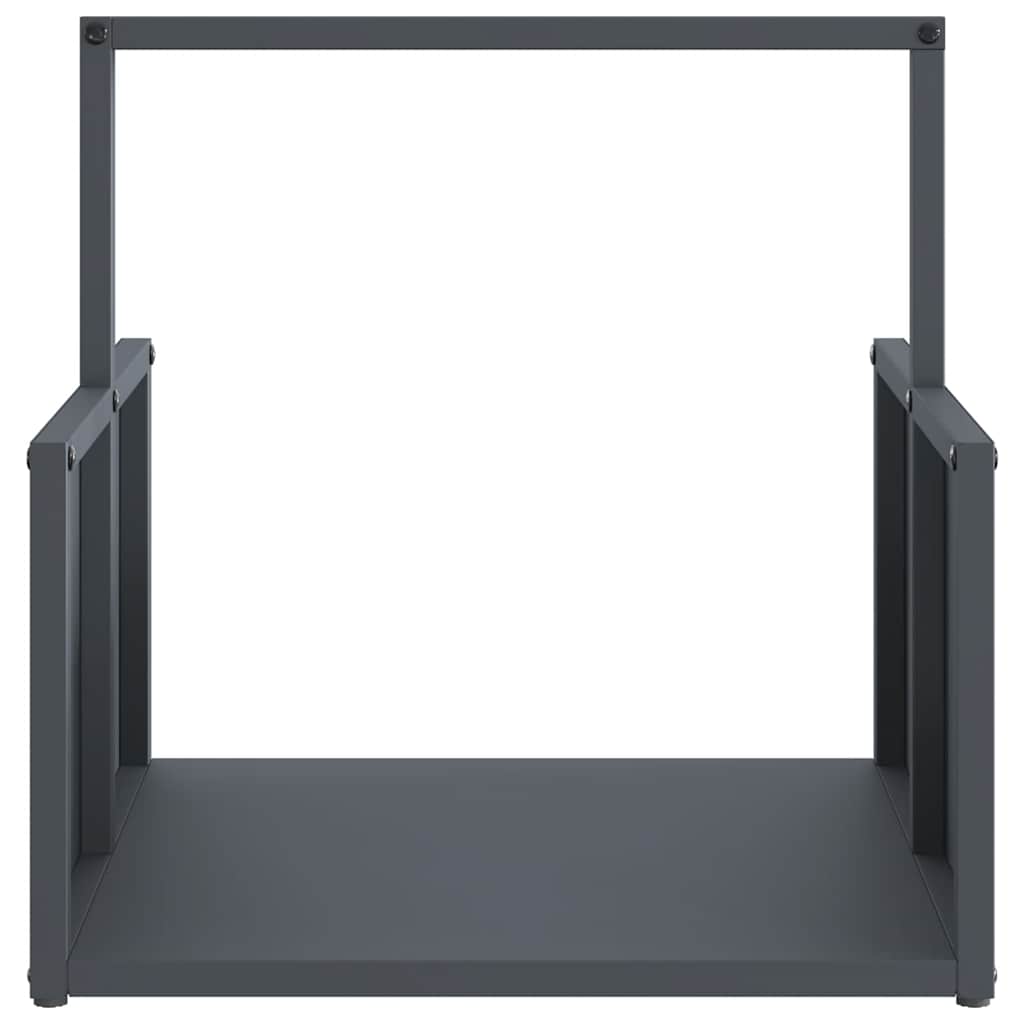 Firewood Rack Anthracite 40x40x40 cm Cold-rolled steel