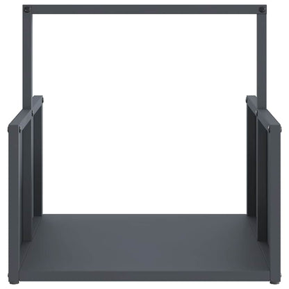 Firewood Rack Anthracite 40x40x40 cm Cold-rolled steel