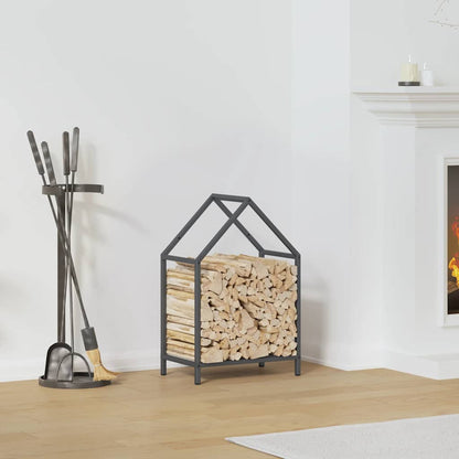 Firewood Rack Anthracite 40x25x60 cm Cold-rolled steel