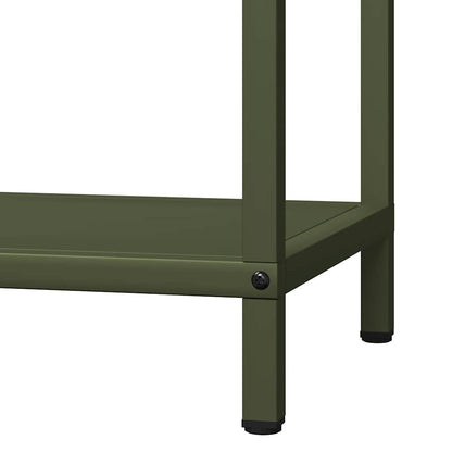 Firewood Rack Olive Green 40x25x60 cm Cold-rolled steel