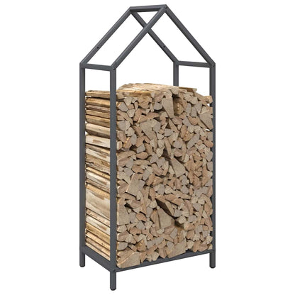 Firewood Rack Anthracite 40x25x90 cm Cold-rolled steel
