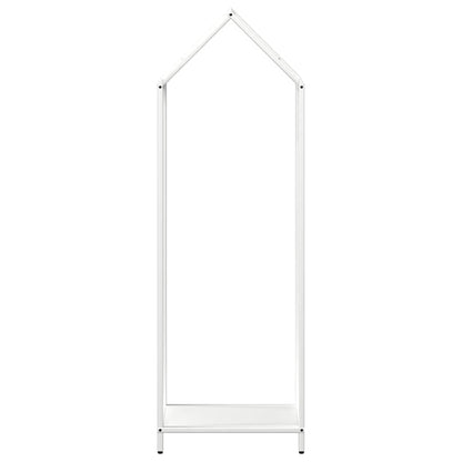 Firewood Rack White 40x25x120 cm Cold-rolled steel
