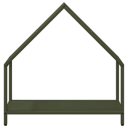 Firewood Rack Olive Green 60x25x60 cm Cold-rolled steel