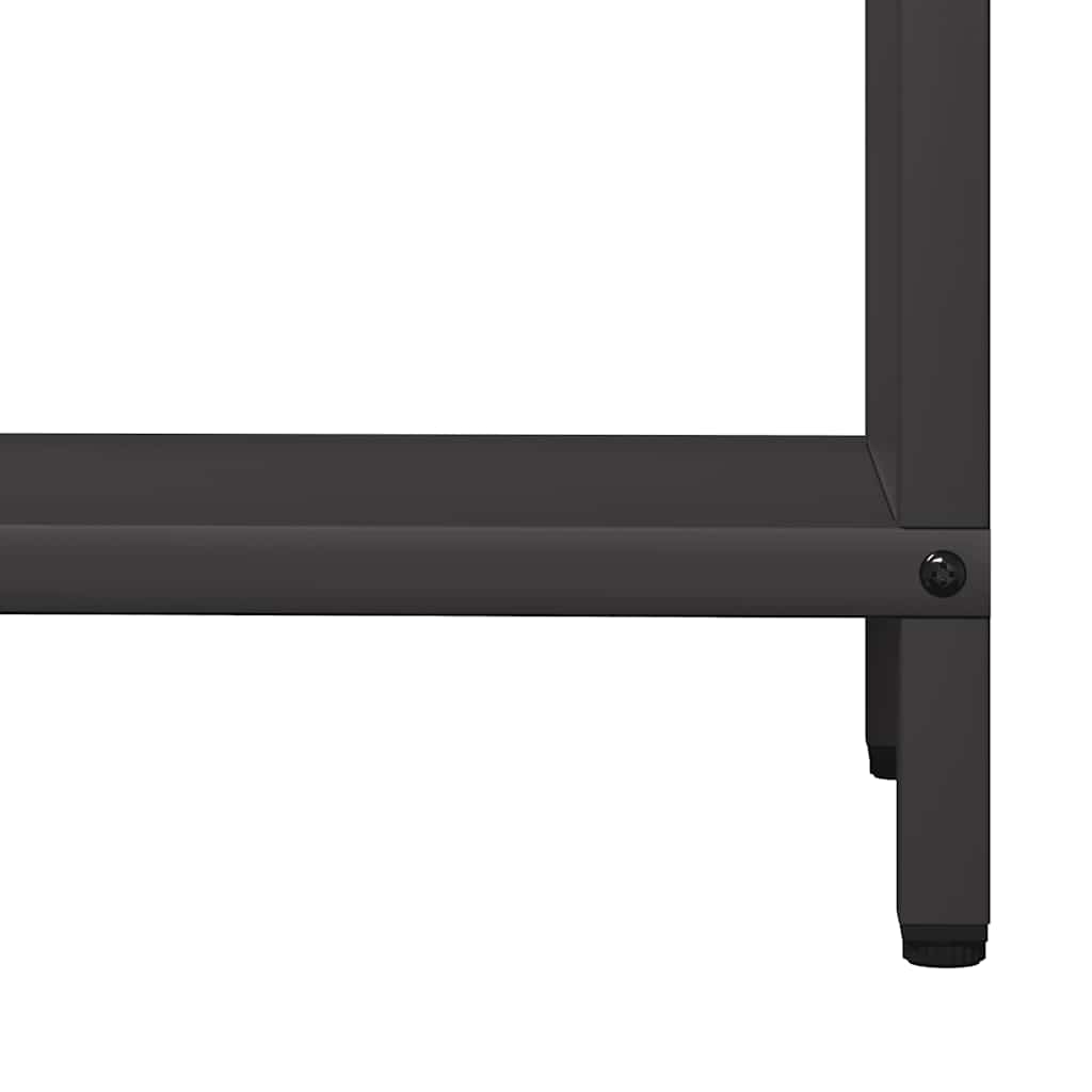 Firewood Rack Black 60x25x90 cm Cold-rolled steel
