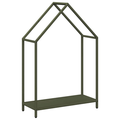Firewood Rack Olive Green 60x25x90 cm Cold-rolled steel