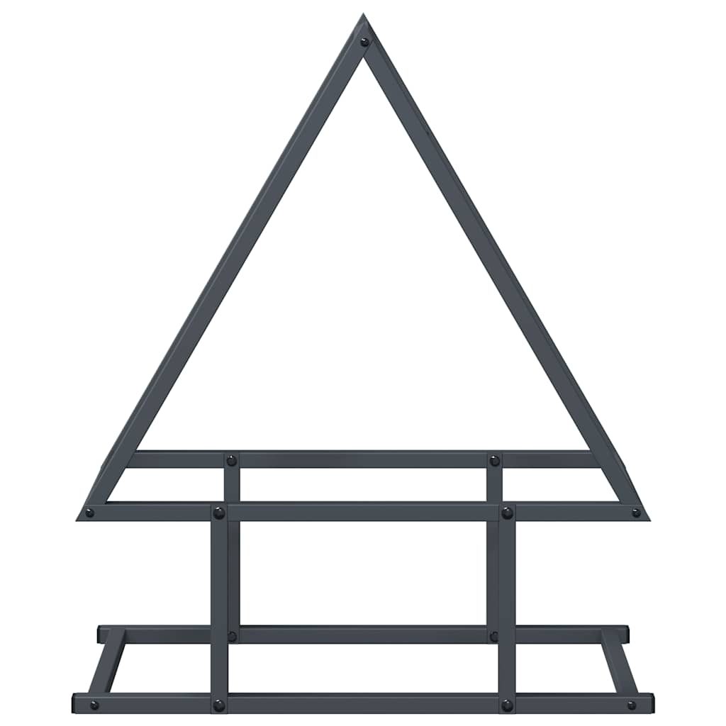 Firewood Rack Anthracite 50x25x60 cm Cold-rolled steel