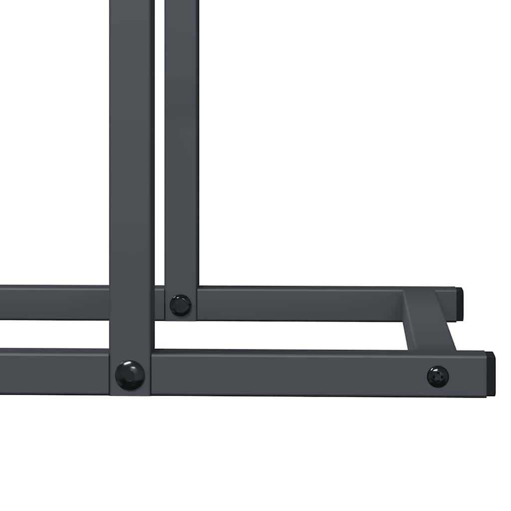 Firewood Rack Anthracite 50x25x60 cm Cold-rolled steel
