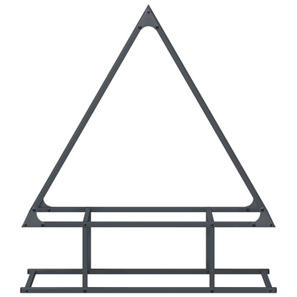 Firewood Rack Anthracite 80x25x90 cm Cold-rolled steel