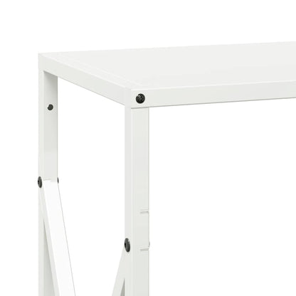 Firewood Rack White 34x25x70 cm Cold-rolled steel