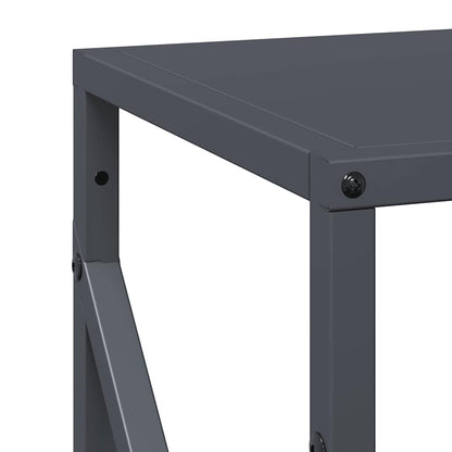 Firewood Rack Anthracite 34x25x100 cm Cold-rolled steel