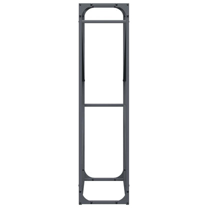 Firewood Rack Anthracite 60x25x100 cm Cold-rolled steel