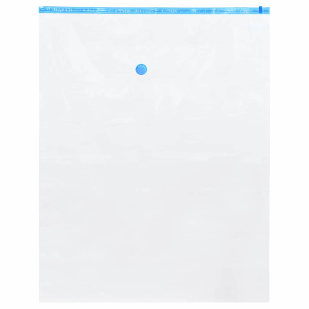 Storage Bags 50 pcs Transparent and Blue 130 x 100 cm