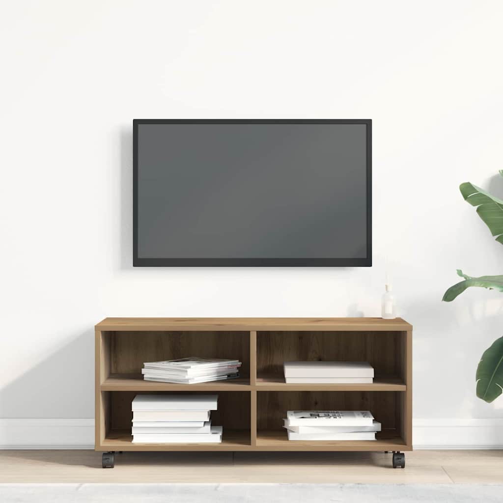 TV Cabinet 90 x 35 x 40.5 cm Brown Engineered wood