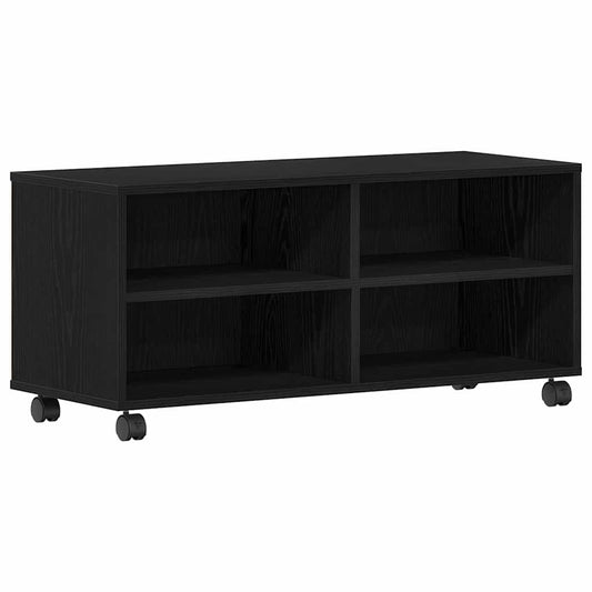 TV Cabinet 90 x 35 x 40.5 cm Black Engineered wood