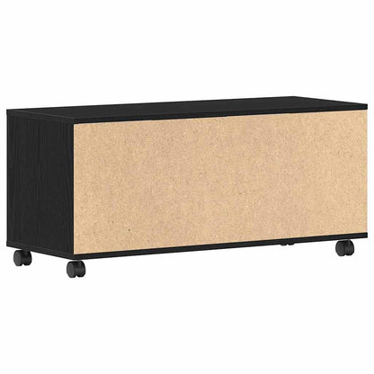 TV Cabinet Black 90 x 35 x 40.5 cm Engineered wood