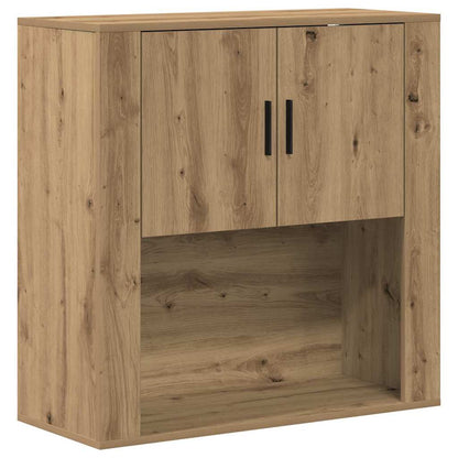 Wall Cabinet Artisan Oak 80 x 33 x 80 cm Engineered Wood
