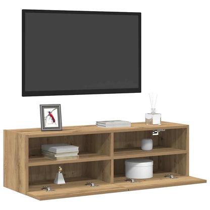 TV Wall Cabinet 100 x 30 x 30 cm Artisan oak Engineered Wood