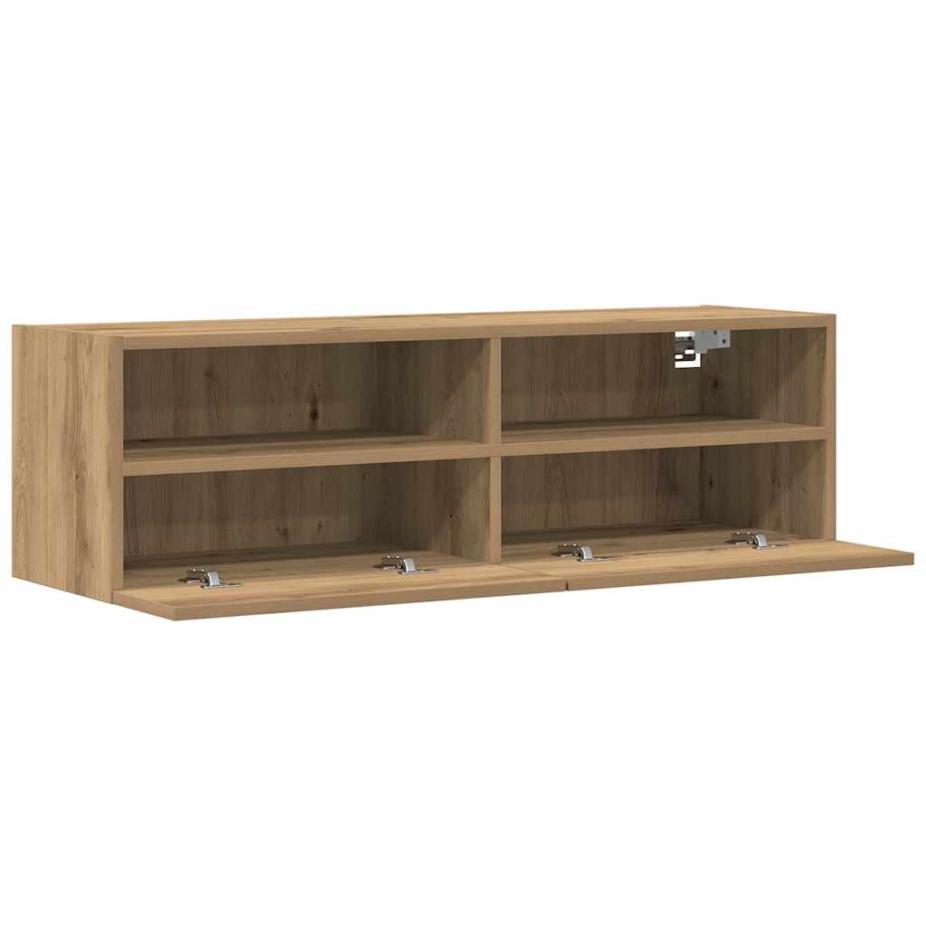 TV Wall Cabinet 2 pcs Artisan oak Engineered Wood