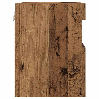 TV Wall Cabinet 2 pcs Old wood 60 x 30 x 40 cm Engineered Wood