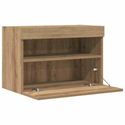 TV Wall Cabinet 2 pcs Artisan oak Engineered Wood