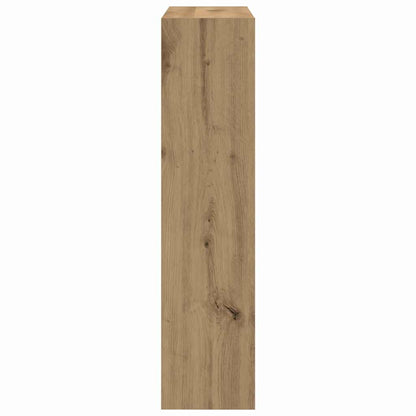 Shoe Cabinet 80 x 21 x 87.5 cm Engineered Wood Smoked Oak
