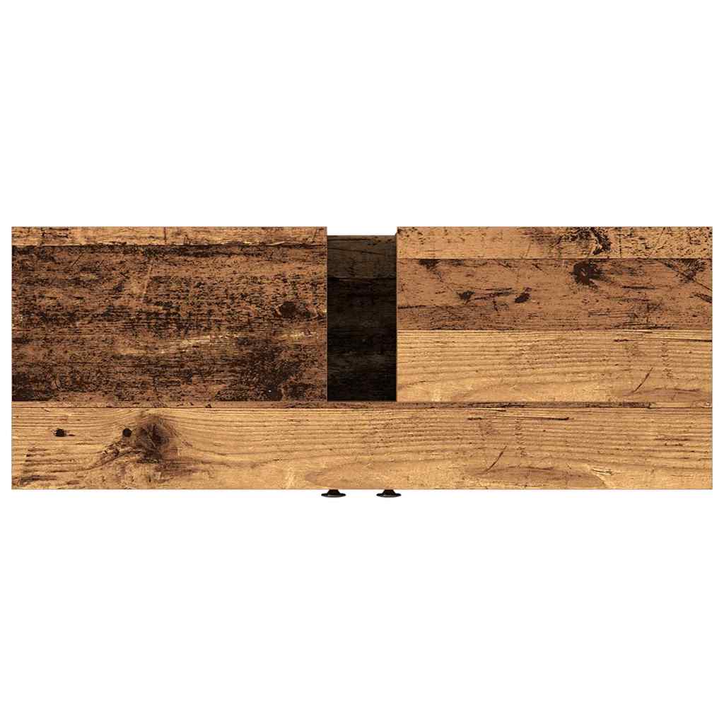 Bathroom Sink Cabinet Old wood 80 x 30 x 60 cm Engineered Wood