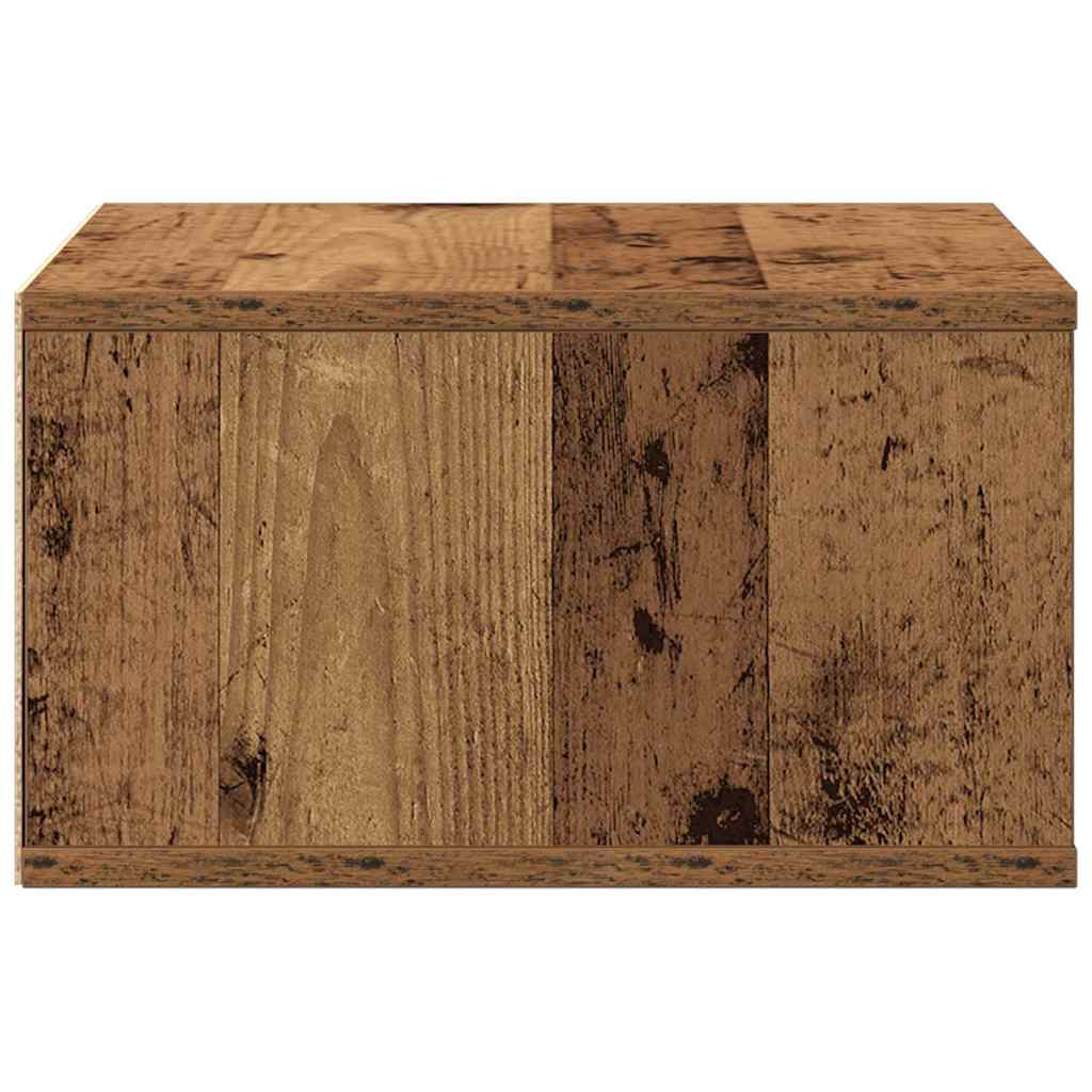 Printer Stand Old Wood 49 x 40 x 22.5 cm Engineered wood