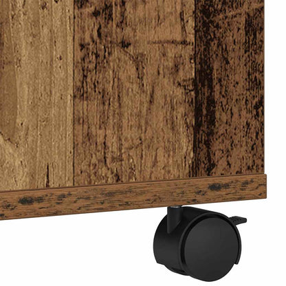 Printer Stand Old wood 60 x 50 x 67 cm Engineered wood