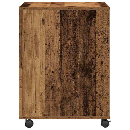 Printer Stand Old wood 60 x 50 x 67 cm Engineered wood