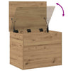 Storage Box Artisan oak 60 x 42 x 46 cm Engineered Wood