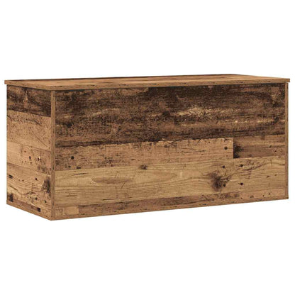Storage Box Old wood 100 x 42 x 46 cm Engineered Wood