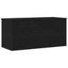 Storage Box Black oak 100 x 42 x 46 cm Engineered Wood