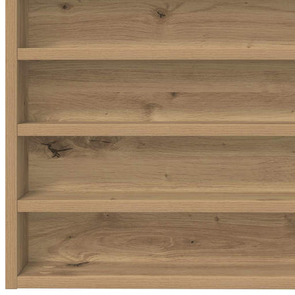 Display Cabinet Wall-Mounted Artisan Oak 100 x 8.5 x 50 cm