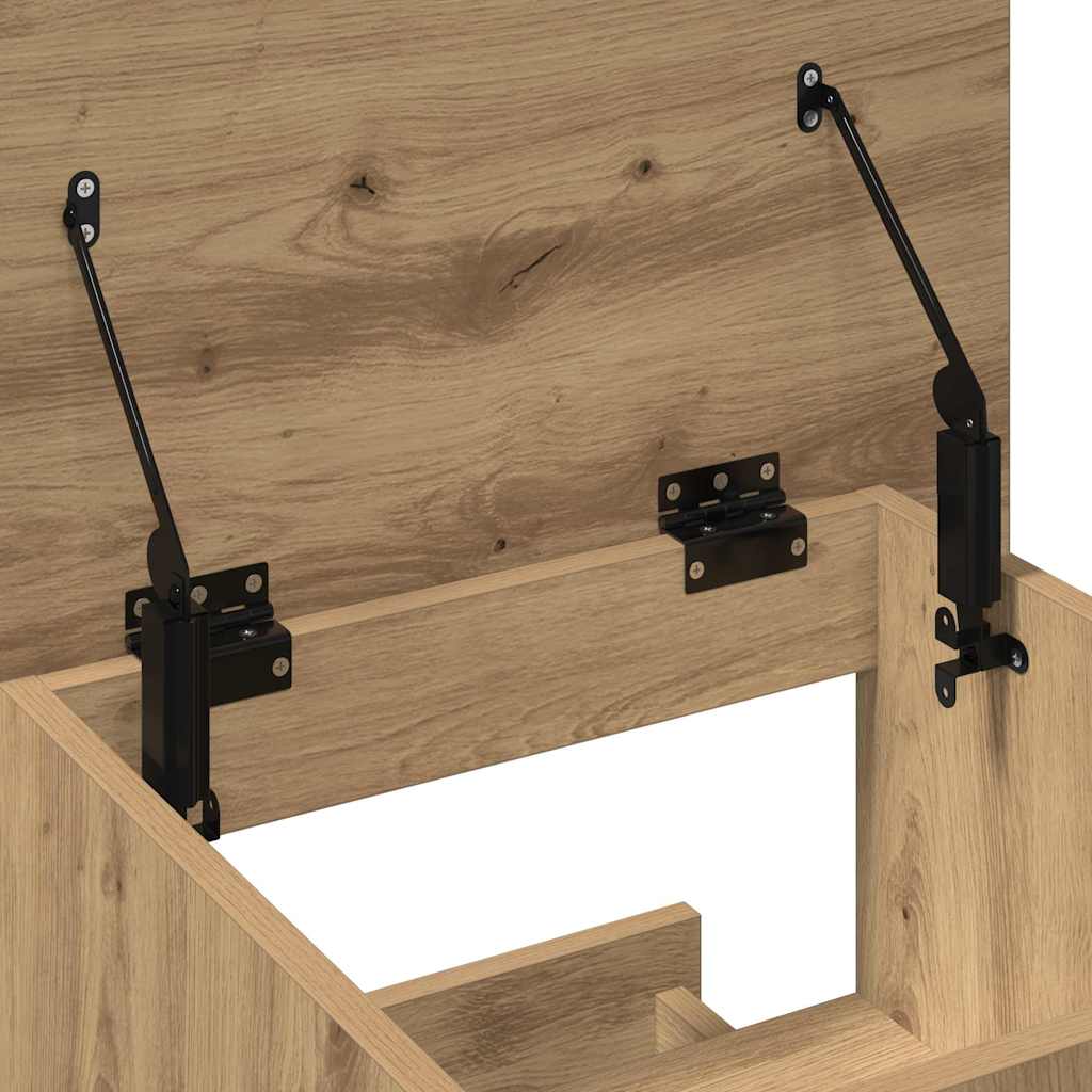 Podium Artisan Oak Engineered Wood 55 x 55 x 107 cm