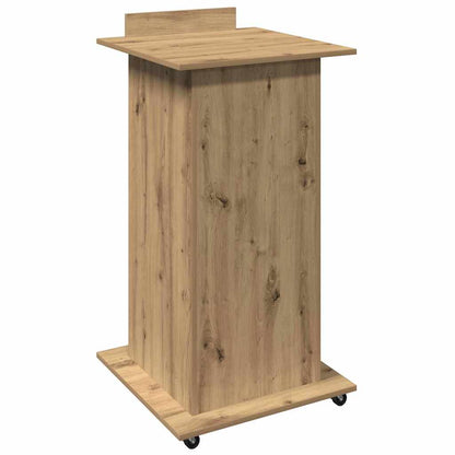 Podium Artisan Oak Engineered Wood 55 x 55 x 107 cm