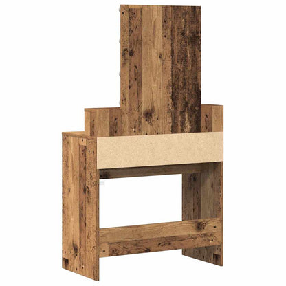 Dressing Table Old Wood 80 x 41 x 144.5 cm Engineered wood