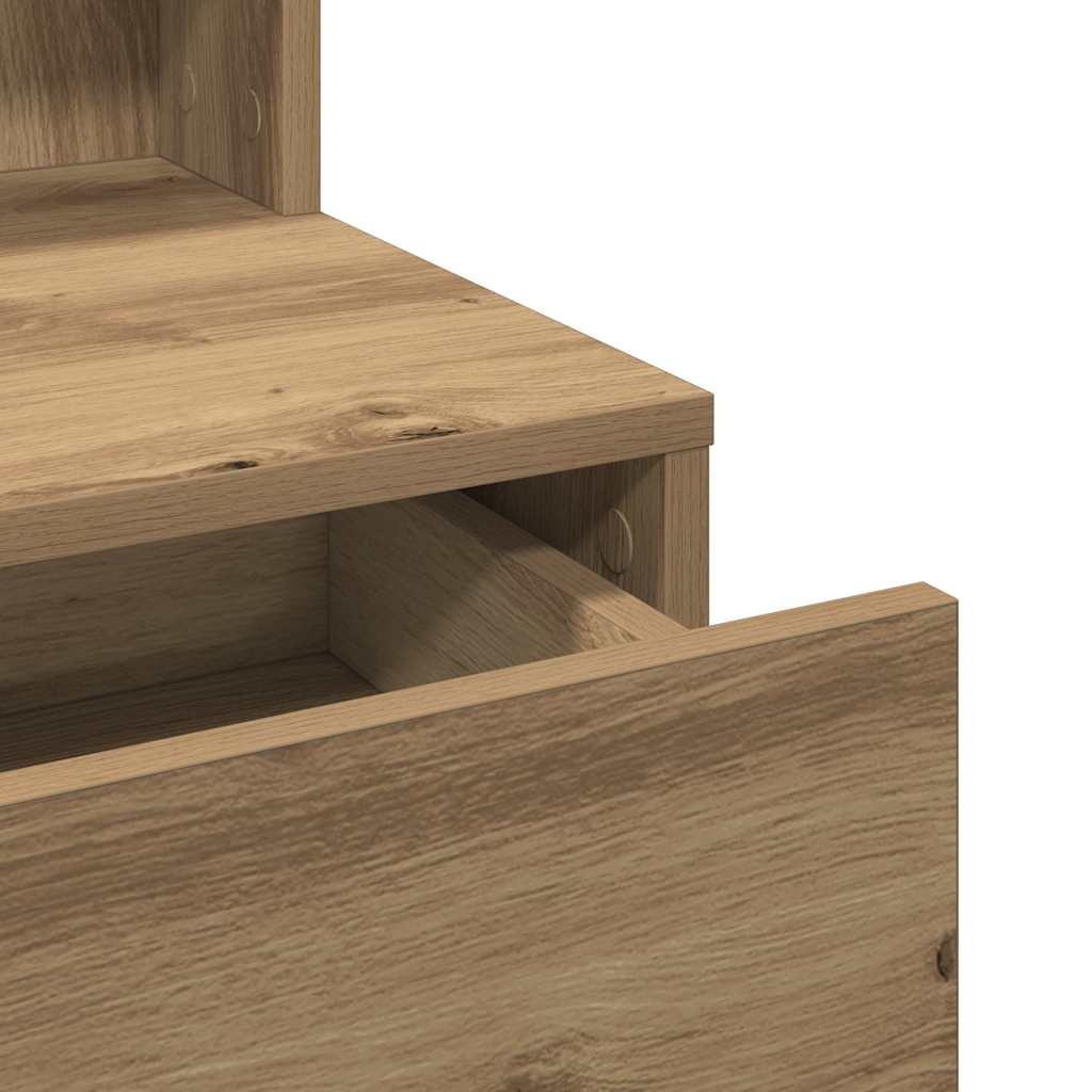 Dressing Table Artisan oak 80 x 41 x 144.5 cm Engineered wood