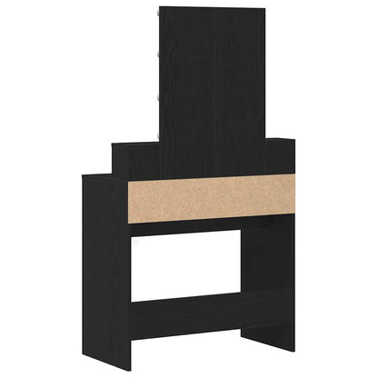 Dressing Table Black oak 80 x 41 x 144.5 cm Engineered wood