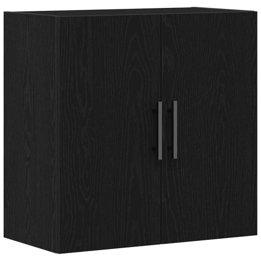 Wall Cabinet Black oak 60 x 31 x 60 cm Engineered Wood