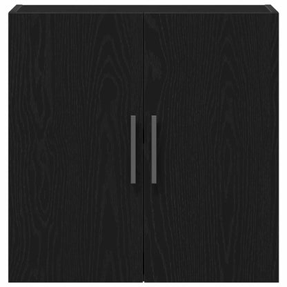 Wall Cabinet Black oak 60 x 31 x 60 cm Engineered Wood