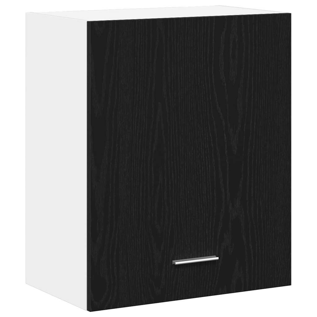 Hanging Cabinet with Shelf Lyon 2 pcs Black Oak 50 x 31 x 60 cm
