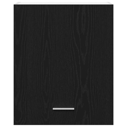 Hanging Cabinet with Shelf Lyon 2 pcs Black Oak 50 x 31 x 60 cm
