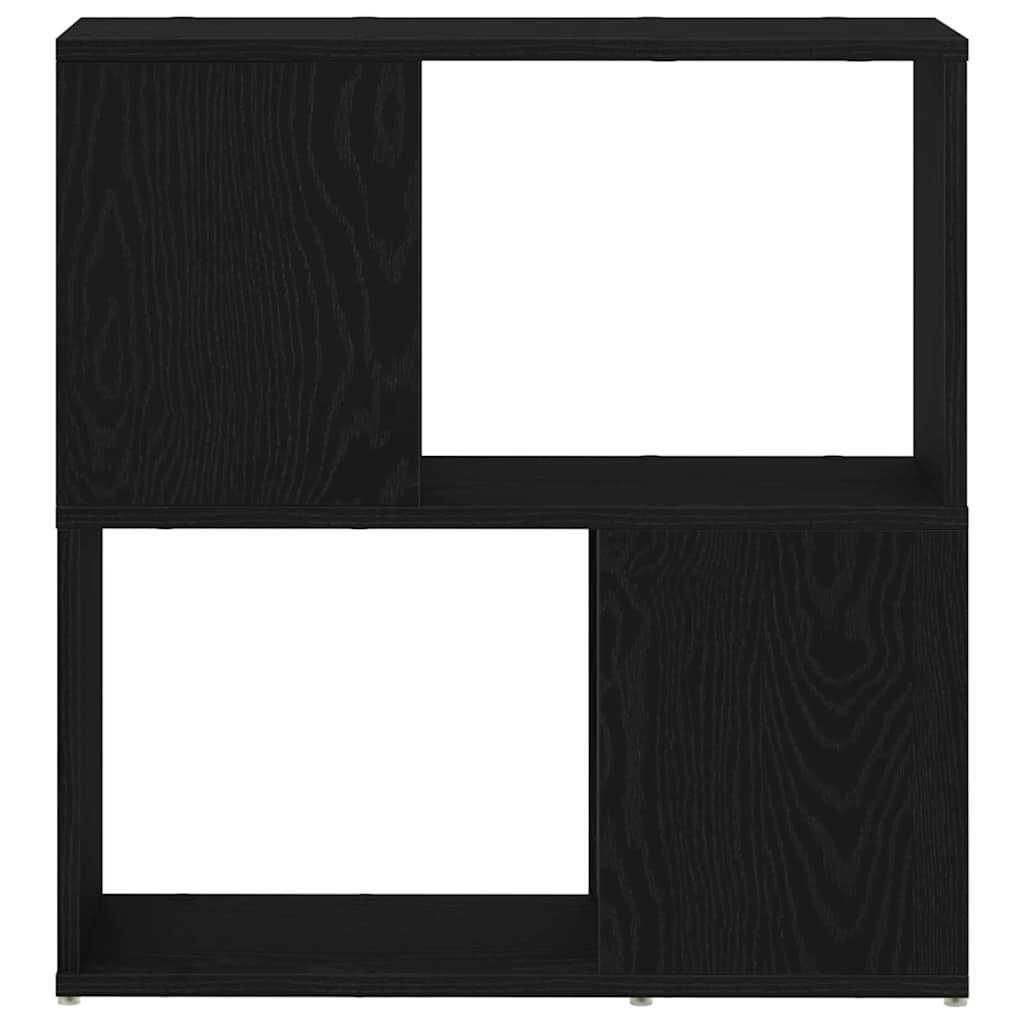 TV Cabinet Set Black 60 x 24 x 63 cm Engineered Wood