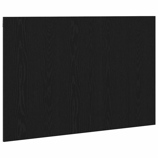 Bed Headboard Black Oak Engineered Wood