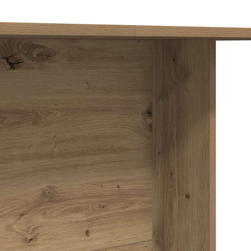 Dining Table 110 x 60 x 75 cm Engineered Wood Artisan Oak