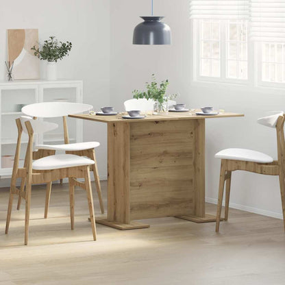 Dining Table 110 x 60 x 75 cm Engineered Wood Artisan Oak
