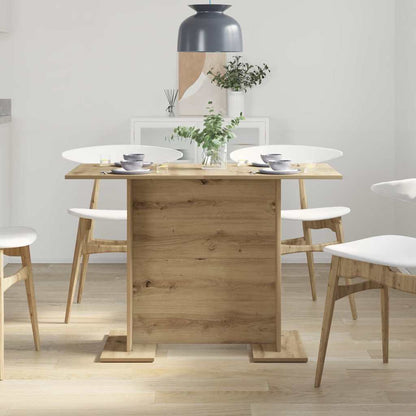 Dining Table 110 x 60 x 75 cm Engineered Wood Artisan Oak