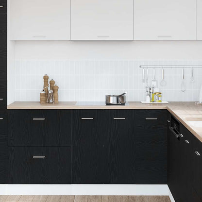 Bottom Cabinet Black Oak 60x46x81.5 cm Engineered Wood