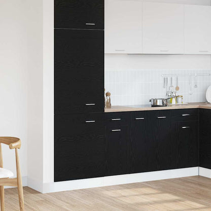 Drawer Bottom Cabinet with Drawer Black oak 30 x 46 x 81.5 cm